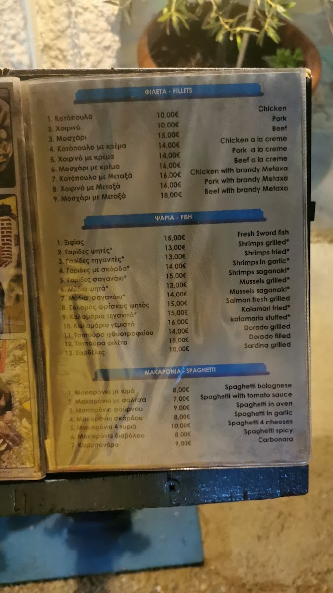 Menu Blue Bucket Restaurant-6